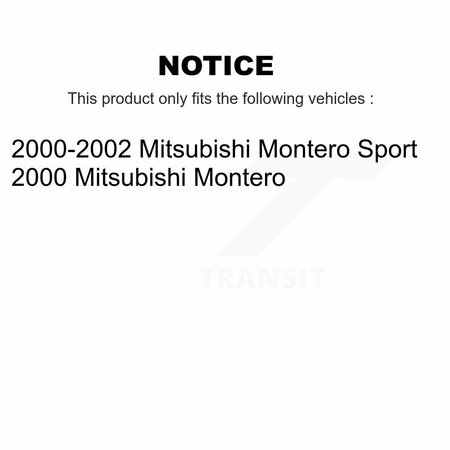 Tor Rear Suspension Stabilizer Bar Link Pair For Mitsubishi Montero Sport KTR-101039